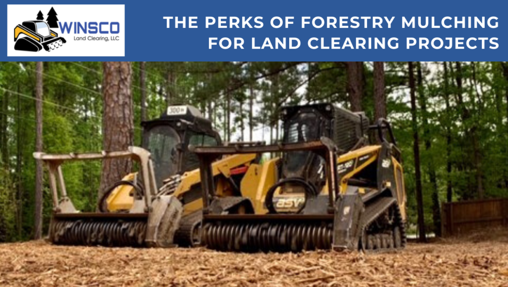 Perks of Forestry Mulching For Land Clearing Projects Winsco Land